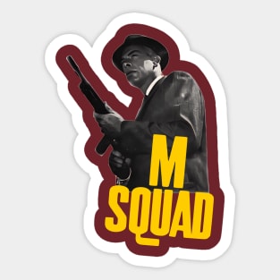 M Squad - Lee Marvin - 50s Cop Show Sticker